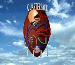 NFL Quarterback Club Title Screen
